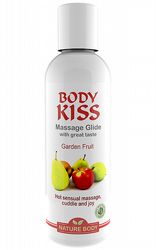 Smaksatt Glidmedel Body Kiss Garden Fruit 100 ml