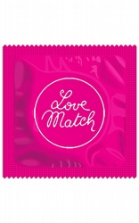 Standardkondomer Love Match Ribs & Dots