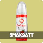 smaksatt glidmedel