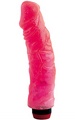 Big Jelly Vibrator - Rosa