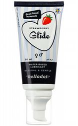 Smaksatt Glidmedel Belladot Jordgubb Lube 80 ml