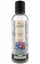 Smaksatt Glidmedel Blueberry Raspberry Warming Glide 100 ml