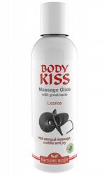 Smaksatt Glidmedel Body Kiss Licorice 100 ml