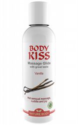 Massageoljor Body Kiss Vanilla 100 ml