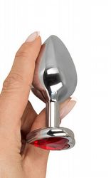 Toppsljare fr Bda Heart Diamond Anal Plug Small