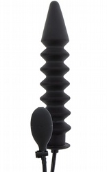 Analpluggar Inflatable Ribbed Plug