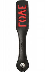 Piskor & Paddlar Leather Love Paddle