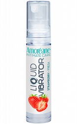 Stimulerande Liquid Vibrator Strawberry 10 ml