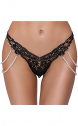  Lyxig Spetstrosa Med Prlband