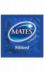 Standardkondomer Mates Ribbed