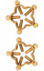 Bröstklämmor Nipple Jewellery Gold