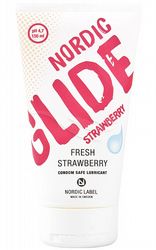 Billiga Sexleksaker Nordic Glide Strawberry Water 150 ml