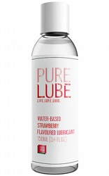 Smaksatt Glidmedel Pure Lube Jordgubb 150 ml