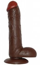Stora Dildos Real Rapture Dark 29 cm