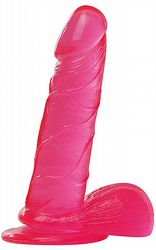 Medelstora Dildos Real Rapture Rosa Dildo 20 cm