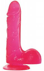 Medelstora Dildos Real Rapture Rosa Dildo 23 cm
