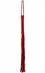 Piskor & Paddlar Red Rope Flogger