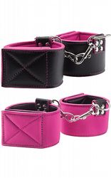  Reversible Wrist Cuffs Pink