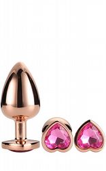 Toppsljare fr Bda Rose Gold Plug Set