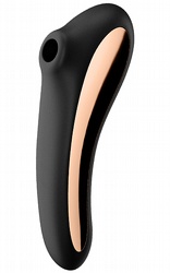 Lufttrycksvibratorer Satisfyer Dual Kiss Black