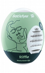 Strokers Satisfyer Masturbator Egg Riffle