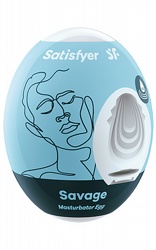 Strokers Satisfyer Masturbator Egg Savage