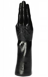 Stora Dildos The Black Hand 28 cm