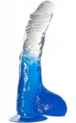 Medelstora Dildos Two Tone Bl Dildo 20 cm