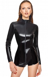 Lack Latexklder Vinyl Jumpsuit